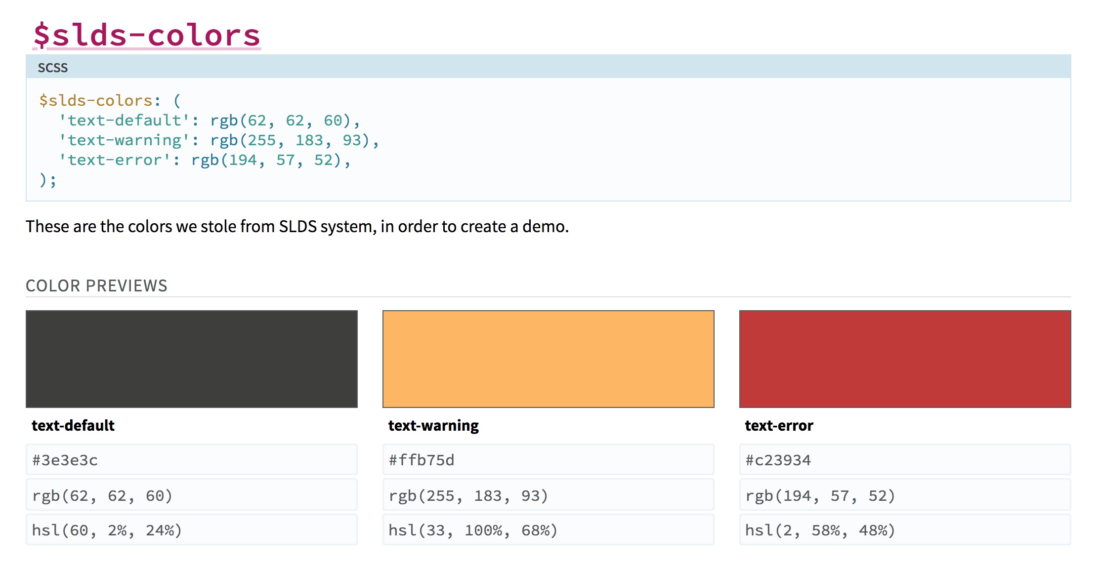 Herman Color Previews