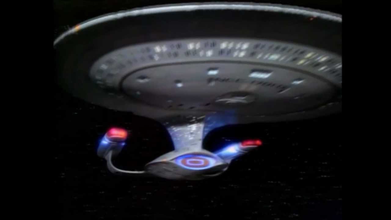 USS Enterprise,
from Star Trek The Next Generation
opening credits
